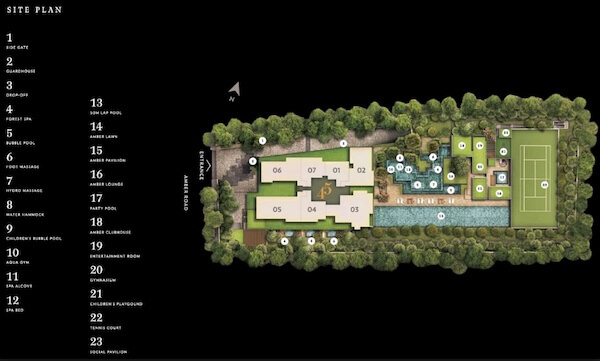Image result for amber 45 site plan